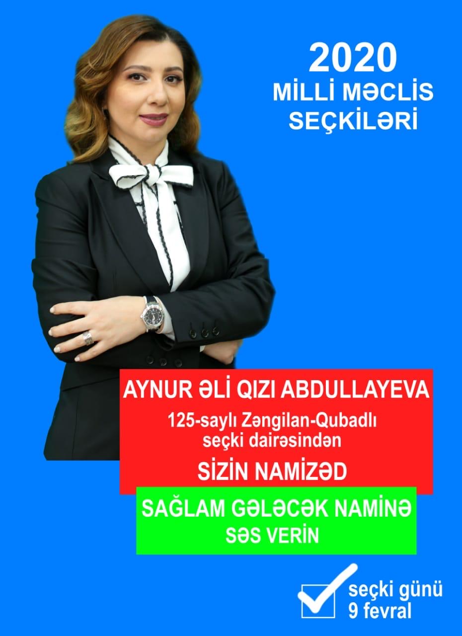 Deputatlığa namizəd Aynur Abdullayeva ilə MÜSAHİBƏ
