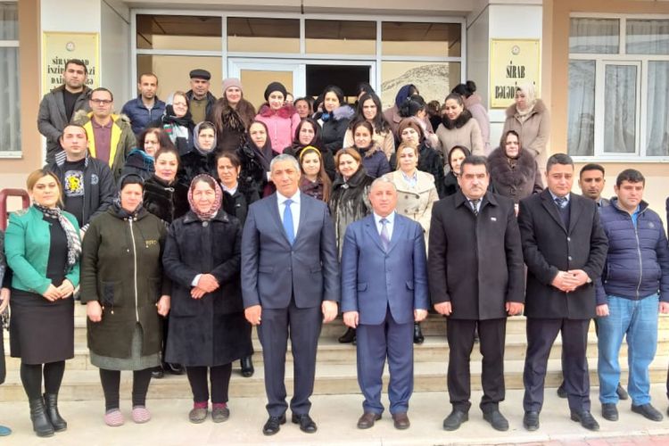 Siyavuş Novruzovun Babək rayonunun Sirab, Qahab və Naxışnərgiz kəndlərində seçicilərlə görüşüb - FOTO