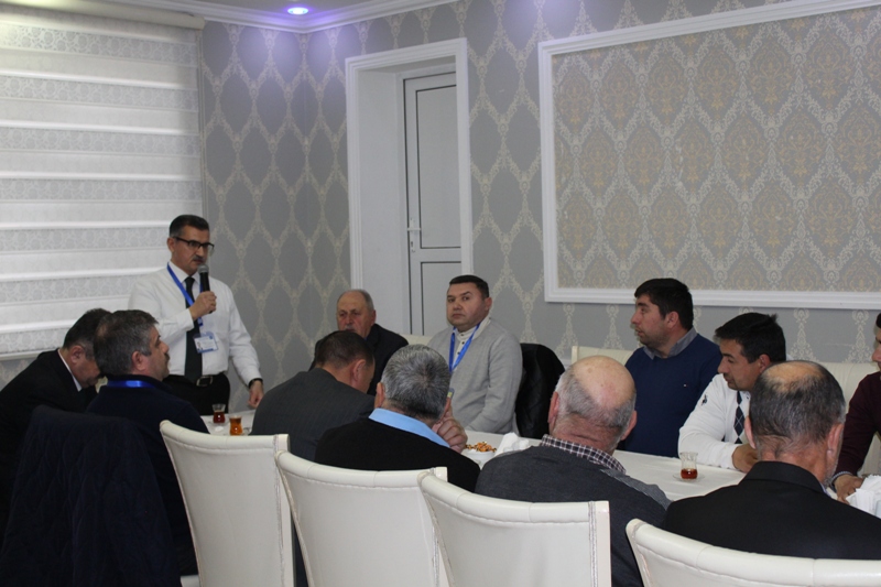 Novruz Aslanov İsmayıllı şəhərində seçicilərlə görüşüb - FOTOLAR