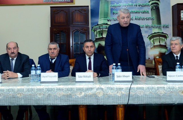 Tahir Mirkişilinin seçicilərlə növbəti uğurlu görüşü - FOTOLAR