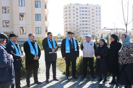Ceyhun Məmmədov seçicilərlə görüşlərini davam etdirir - FOTOLAR