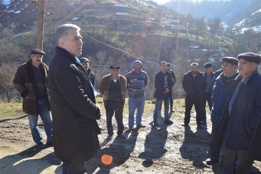 Ziyafət Əsgərov Astaranın daha bir kəndində seçicilərlə görüşdü - FOTO