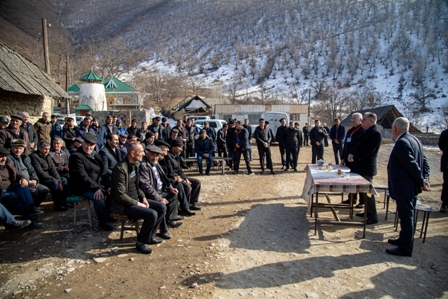 Oraban və Baş Kəldək sakinlərindən Cavanşir Feyziyevə  dəstək - FOTOLAR