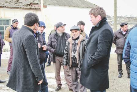 Şəmkirlilər Tural Zeynalova güvənir: “Sizə səs verəcəyik”- Fotolar