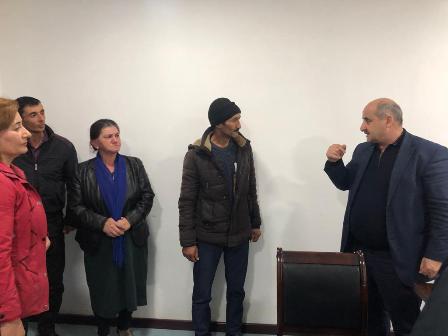 Çingiz Qənizadə  fərdi görüşləri davam etdirir - FOTOLAR