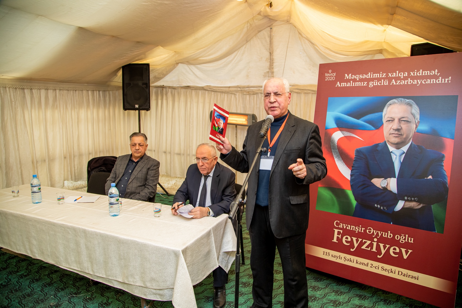 Cavanşir Feyziyev Baş Küngüt və Aşağı Küngüt kəndlərində seçicilərlə görüşdü - FOTO