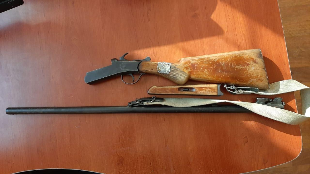 Hacıqabul sakini odlu silahla saxlanıldı