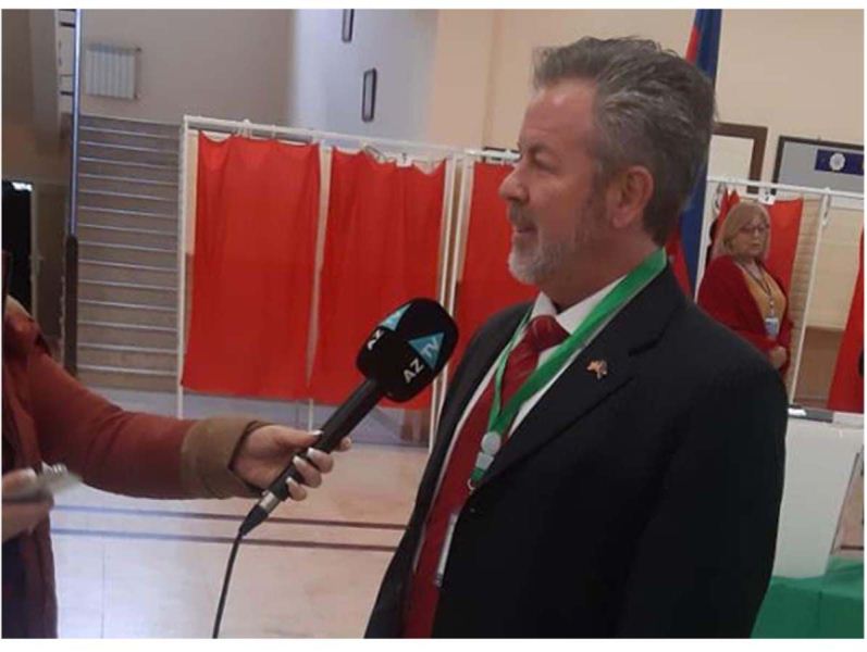 Amerikalı müşahidəçi: “Seçicilər ruh yüksəkliyi nümayiş etdirir”