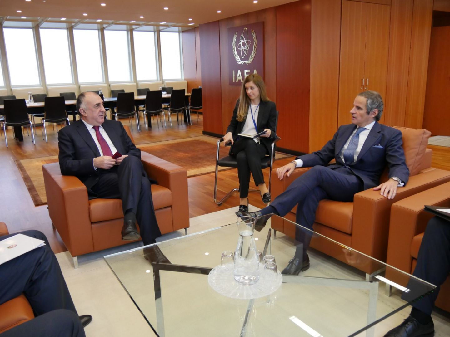Elmar Məmmədyarov Atom Enerjisi üzrə Beynəlxalq Agentliyin Baş direktoru ilə görüşüb