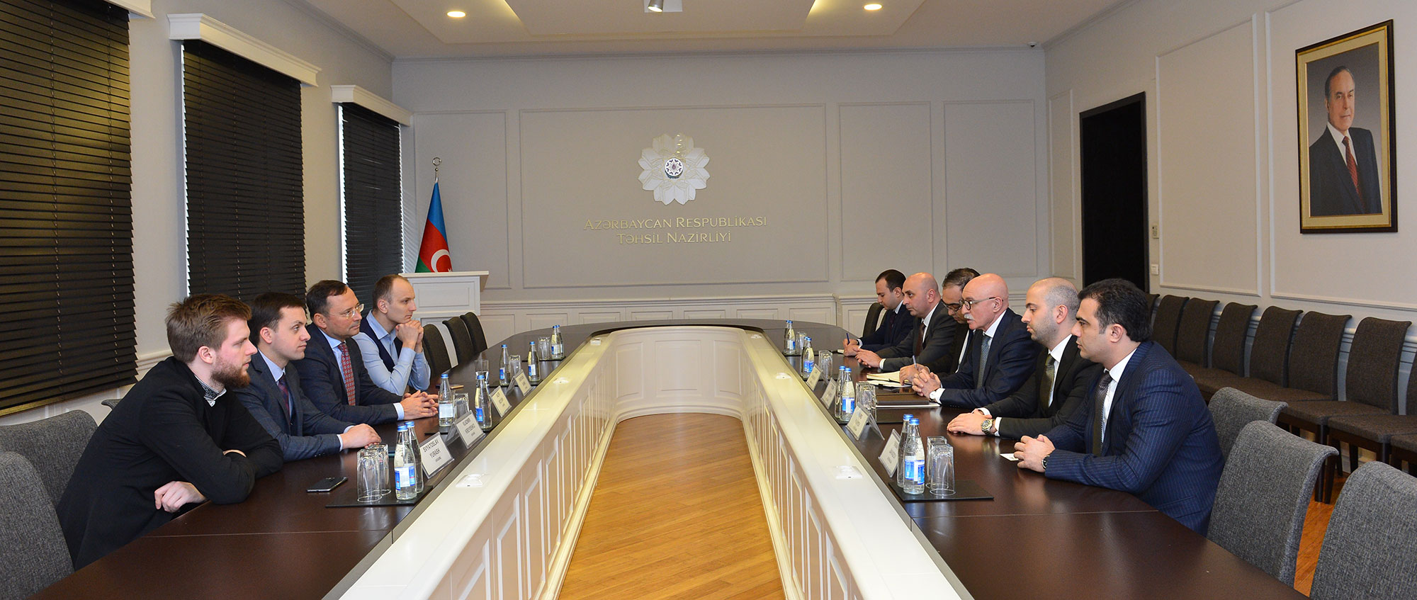 Ukrayna Ali Radasının nümayəndə heyətinin üzvləri ilə görüş