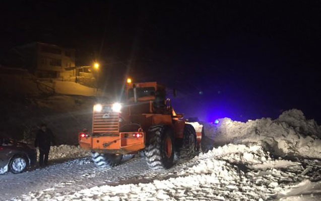 Türkiyədə qar uçqunu oldu