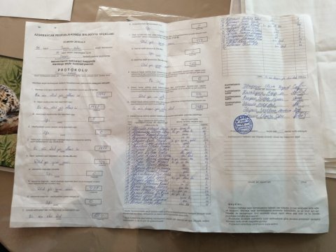 Bütün protokollar MSK-ya çatdırıldı