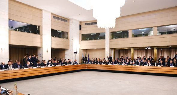 Romada Azərbaycan-İtaliya biznes forumu keçirilib - FOTO