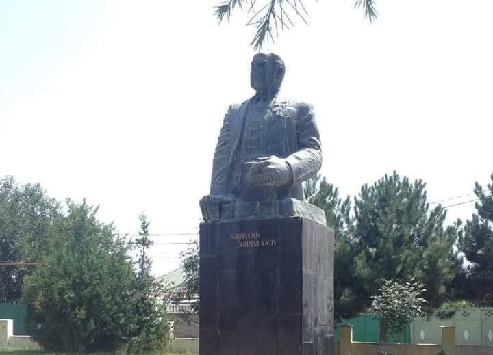 Gürcüstanda Nərimanovun heykəlinin bərpasına başlanıldı