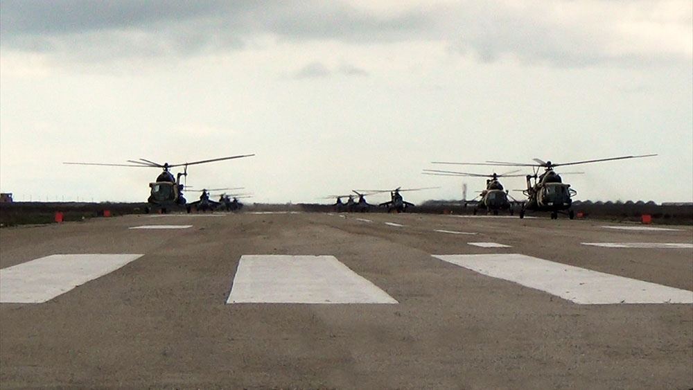 Döyüş aviasiya vasitələrinin yerdəyişməsi həyata keçirilib - VİDEO+FOTO