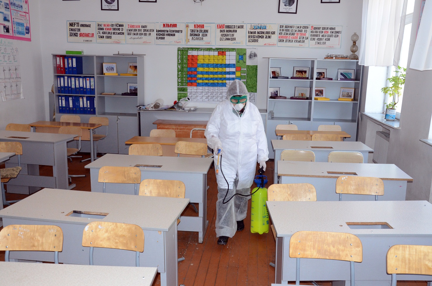 Əhəd Abıyev tapşırıq verdi - Daşkəsəndə kütləvi dezinfeksiya işləri aparılır