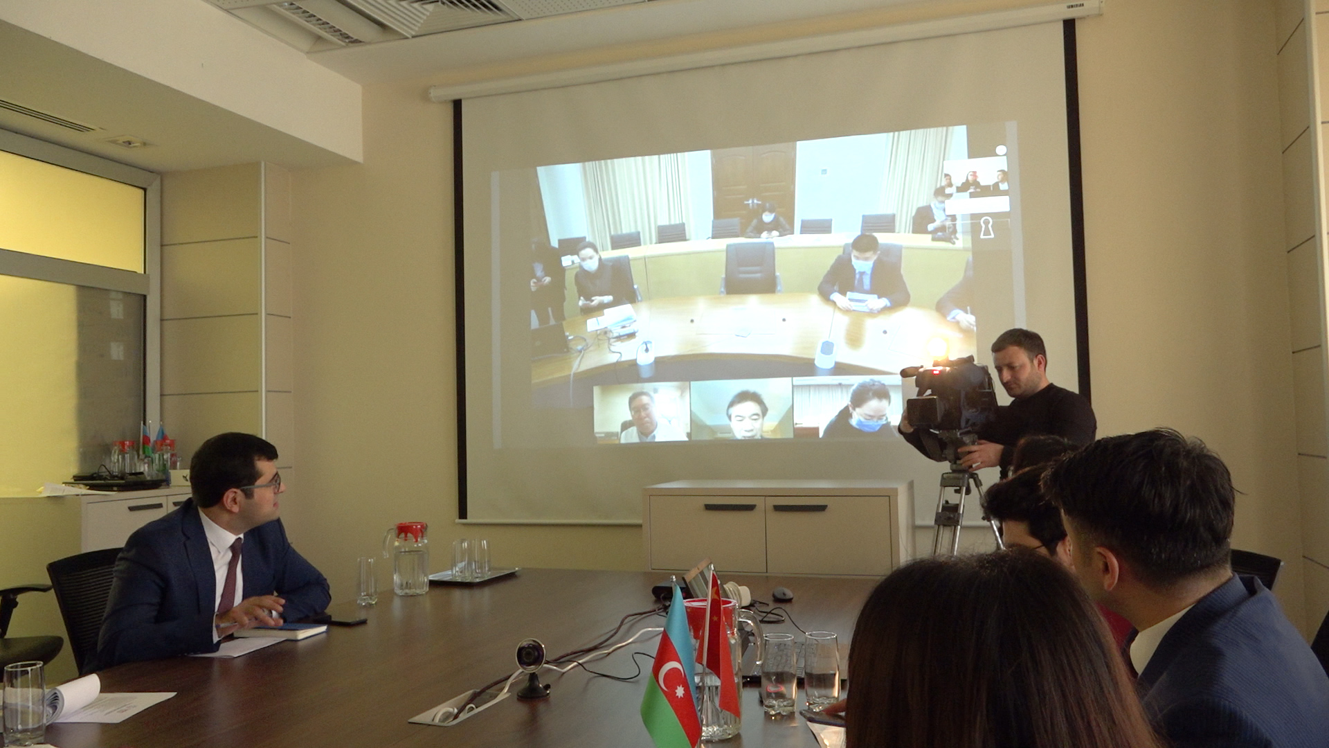 Azərbaycan və Ermənistan koronavirusla bağlı videokonfransda - FOTOLAR 