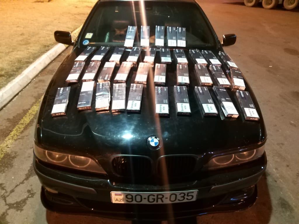 Siqaret qaçaqmalçılığının qarşısı alındı - FOTO