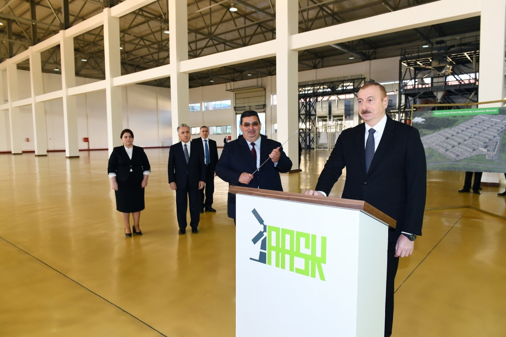İlham Əliyev Ağstafada daha bir açılış etdi