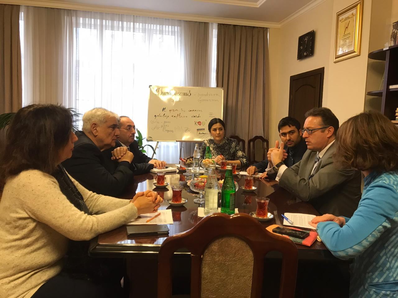 Kamal Abdulla Avstriyanın ölkəmizdəki səfiri ilə görüşüb