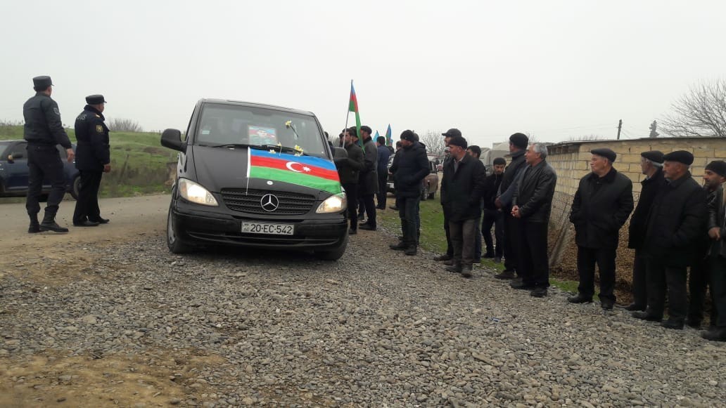 Şəhidimizlə vida mərasimi keçirilib - VİDEO