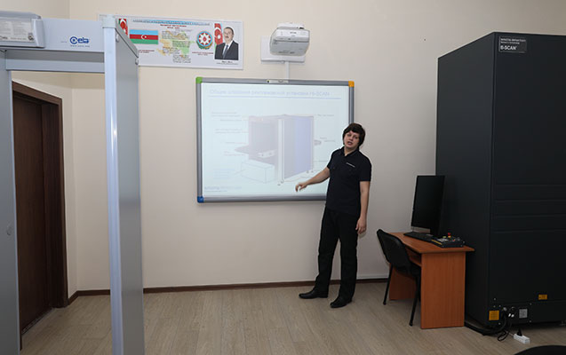 Rentgen avadanlıqlarının və yoxlama-baxış sistemlərinin istismarı üzrə təlim