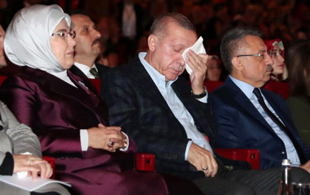 Şəhid anaları Ərdoğanı göz yaşlarına boğdu - VİDEO