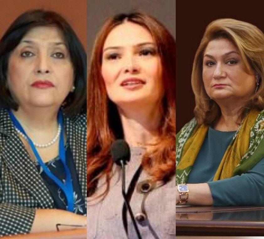 Milli Məclisdə yüksək vəzifəyə etimad göstərilən XANIMLAR