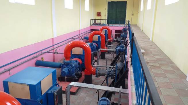 Goranboyda yeni nasos stansiyası qurulub