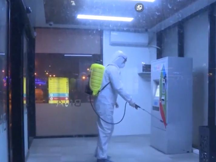 Koroğlu NMM növbəti dəfə dezinfeksiya edildi - FOTO