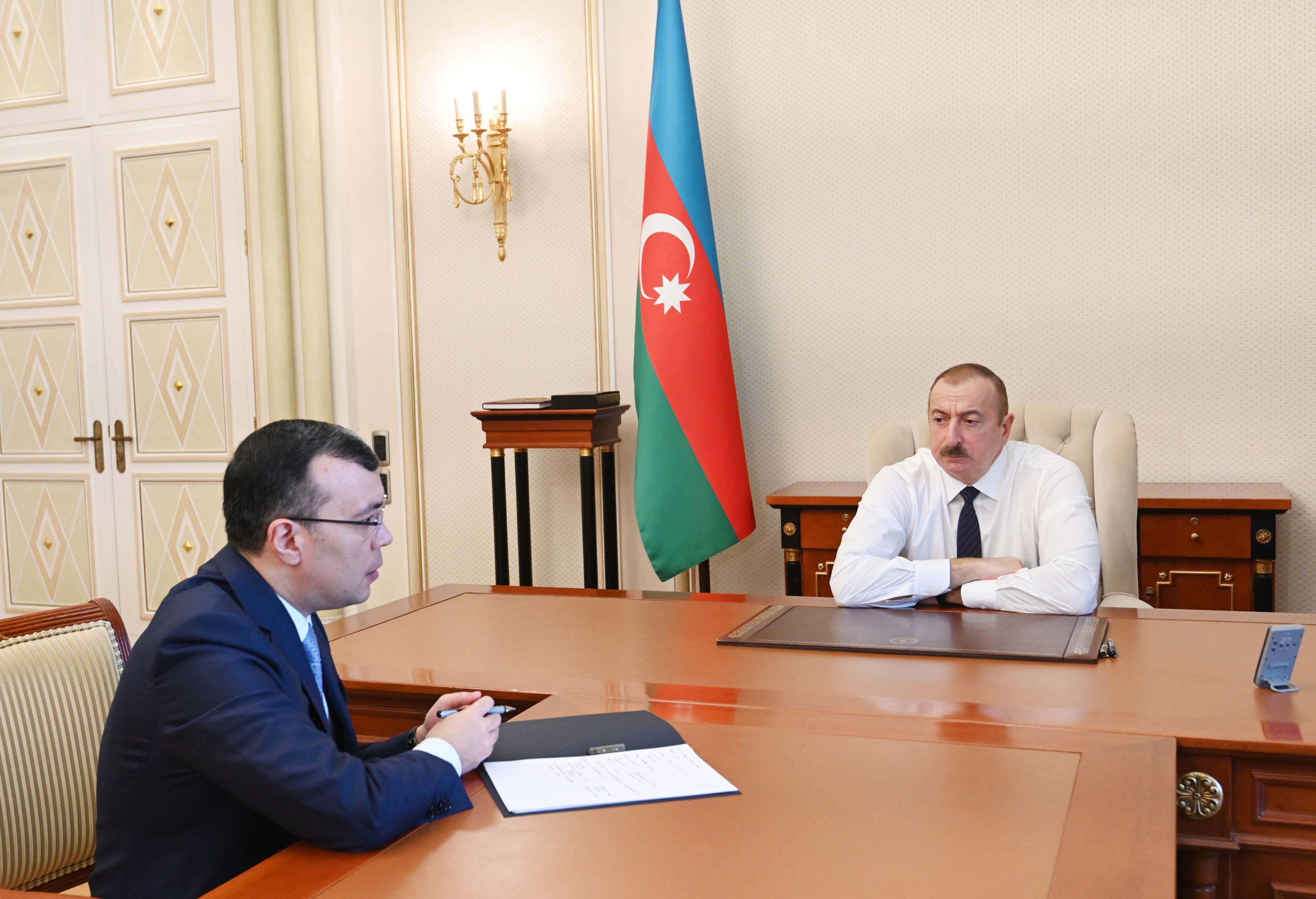 Prezident Sahil Babayevi qəbula ÇAĞIRDI