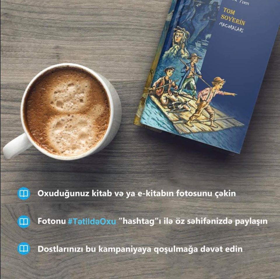“TətildəOxu” kampaniyasına start verildi