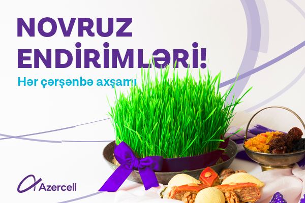 Azercell-lə İlaxır çərşənbəniz mübarək olsun!  