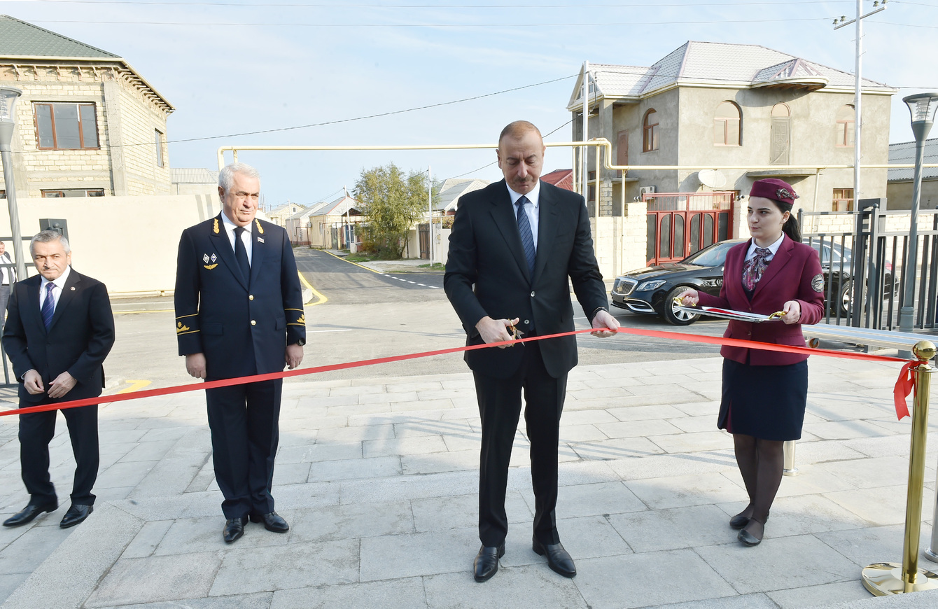 Prezident Abşeron dairəvi dəmir yolunun AÇILIŞINDA  