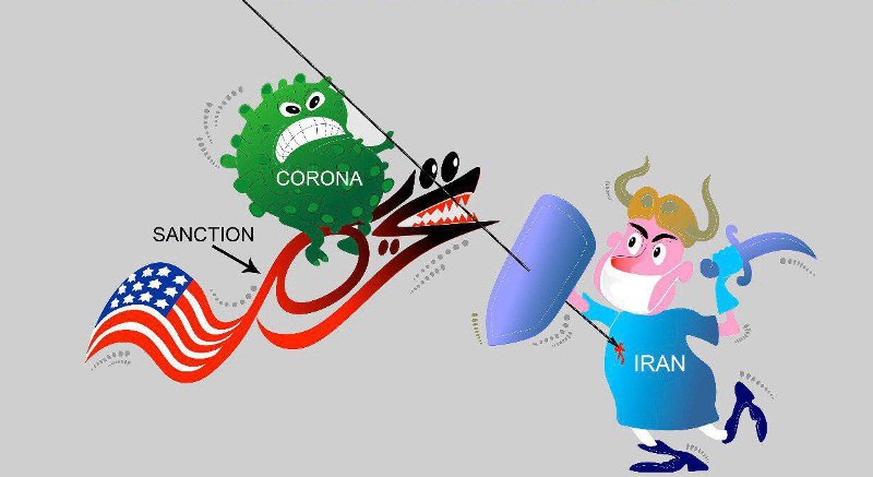 Rəssamlar dünyadan İranı koronavirusla baş-başa qoymamağa səslədi - FOTOLAR