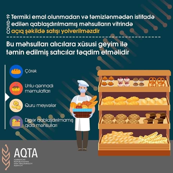 Qida Təhlükəsizliyi Agentliyi əhaliyə müraciət etdi