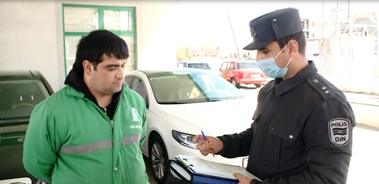 Gəncədə karantin rejimini pozanlar cərimələnib - FOTO  