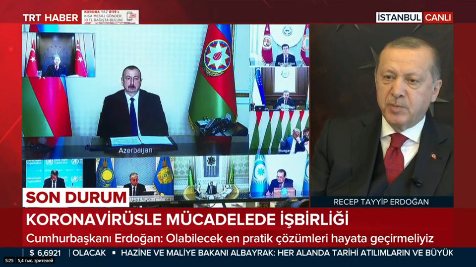 Türk Şurasının fövqəladə videokonfransı keçirilir