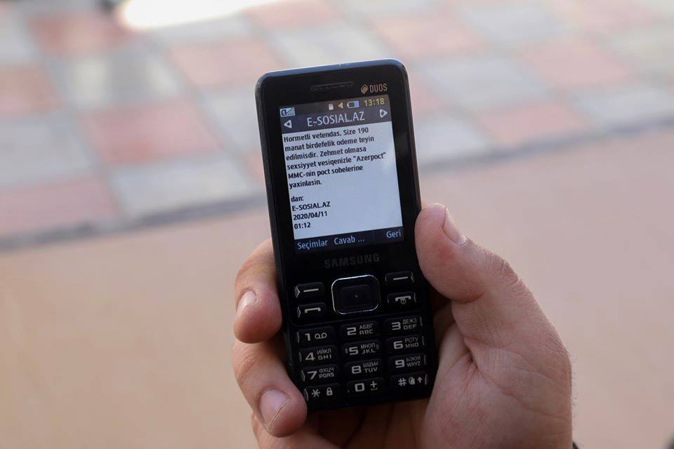 Poçta bu SMS-dən sonra gedin - FOTO