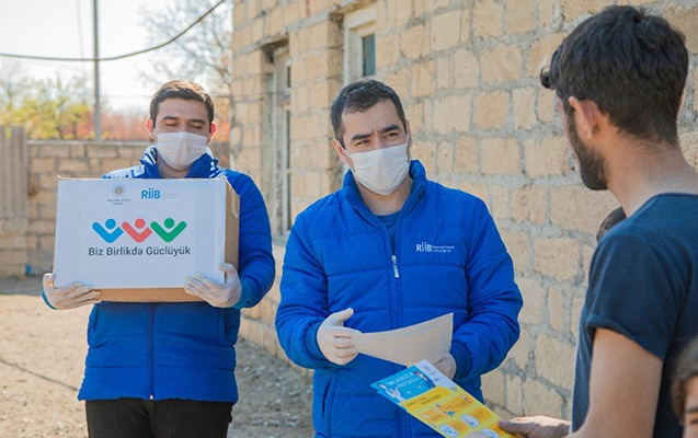 Goranboyda 450 ailəyə ərzaq yardımı verildi - FOTO