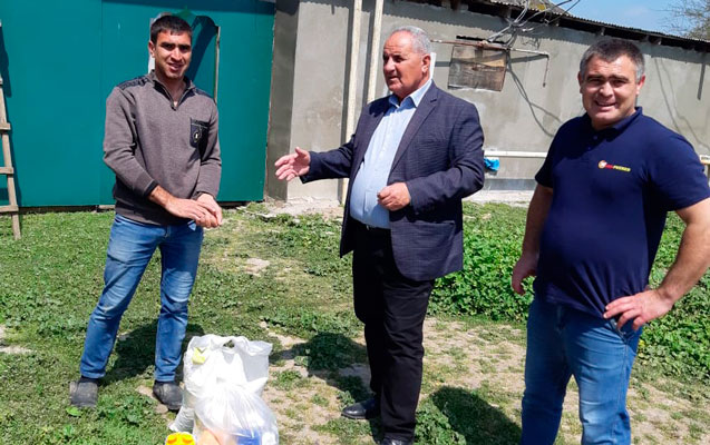 Cəlilabadda 500 ailəyə ərzaq paylanılıb - Fotolar