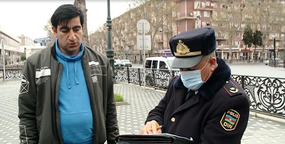 Yasa getmək adı ilə yalan SMS yazan 120 nəfər cərimələndi