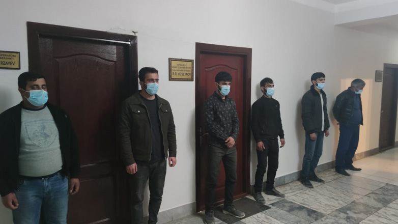 Karantin vaxtı damda qumar oynayanlar SAXLANILDI