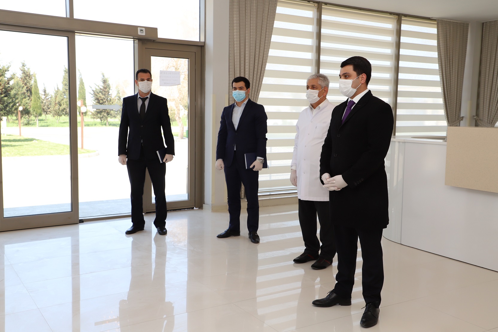 Mirhəsən Seyidov Neftçala Rayon Mərkəzi Xəstəxanasını ziyarət edib