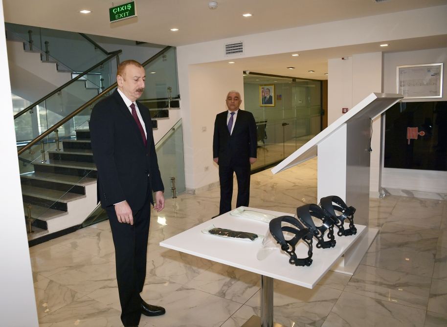 Prezident açılış etdi