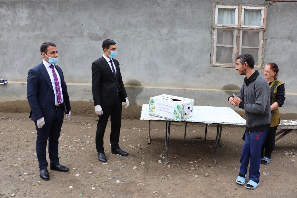 “Möcüzəli Naftalan Sağlamlıq və İstirahət Mərkəzi” MMC aztəminatlı ailələrə dəstək olub - FOTO