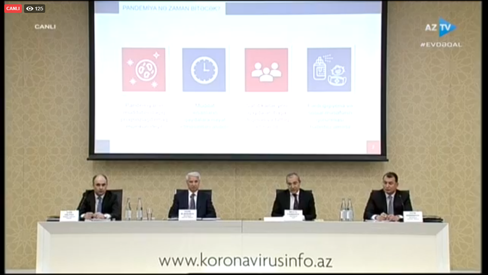 Operativ Qərargah mətbuat konfransı keçirir - Canlı