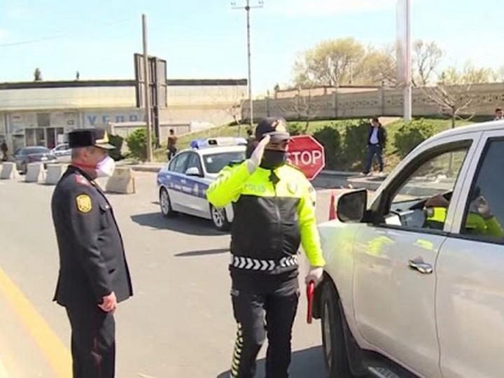 Karantin qaydalarını pozan daha 735 sürücü cərimələnib
