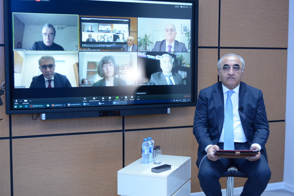UNEC Distant Ali Təhsil Beynəlxalq Forumu 2020 - FOTOLAR