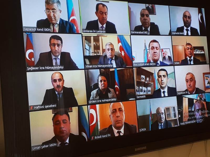 Taleh Qaraşov növbəti onlayn müşavirə keçirib